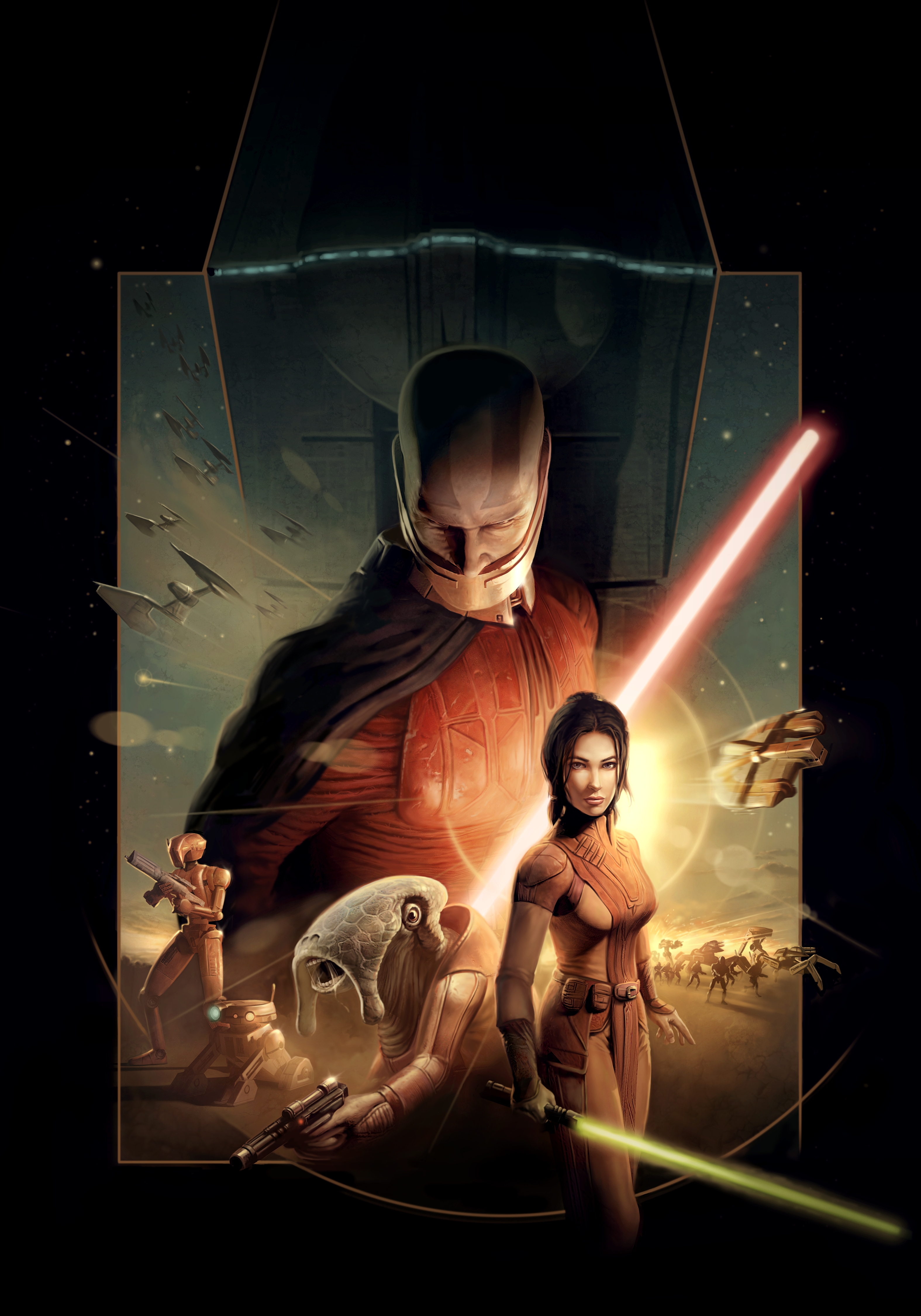 Арт обложки Star Wars: Knights of the Old Republic Арт обложки Star Wars: Knights of the Old Republic