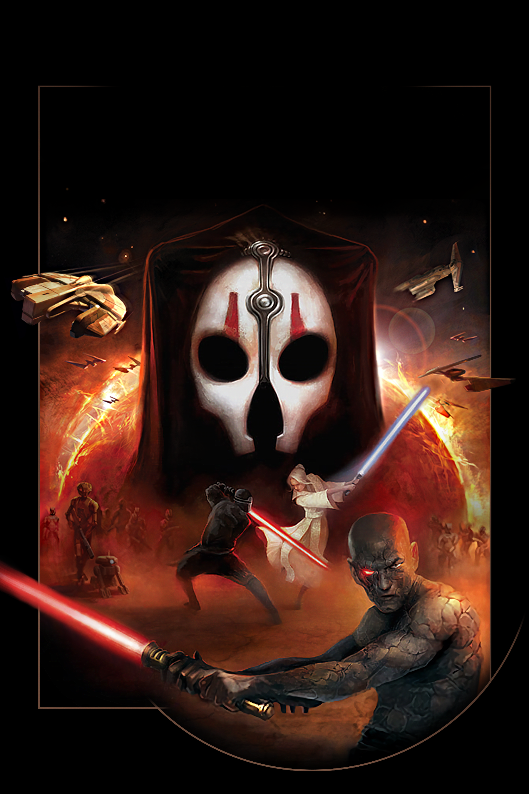 Арт обложки Star Wars Knights of the Old Republic: The Sith Lords Арт обложки Star Wars Knights of the Old Republic: The Sith Lords