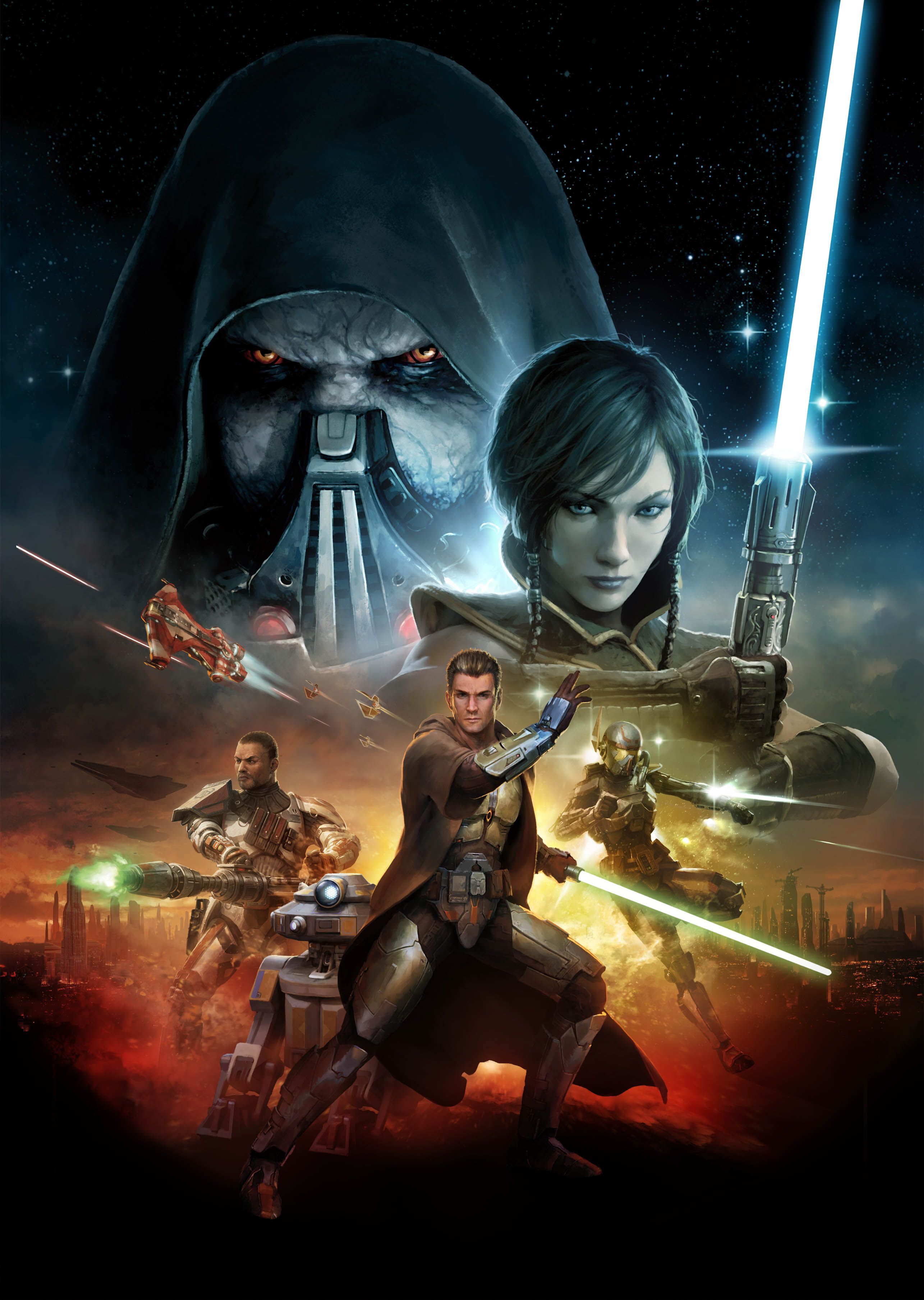 Арт обложки Star Wars: The Old Republic Арт обложки Star Wars: The Old Republic